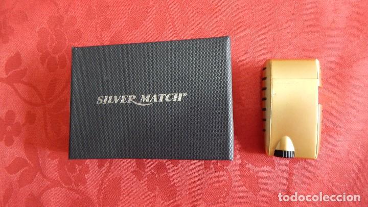 Mecheros: Encendedor S. Match Gold - Foto 3