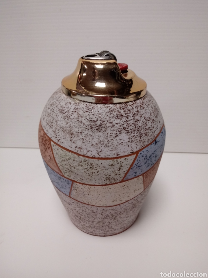 Mecheros: Mechero en ceramica nuevo - Foto 1