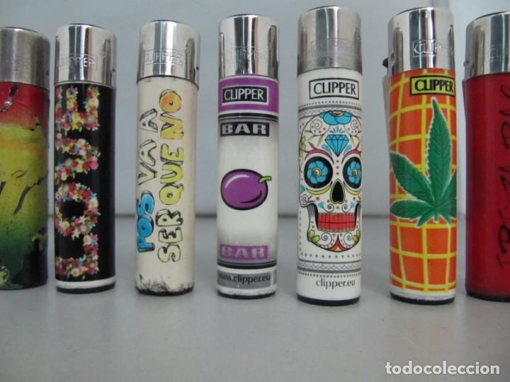 Mecheros: Lote de 5 mecheros clipper - Foto 1
