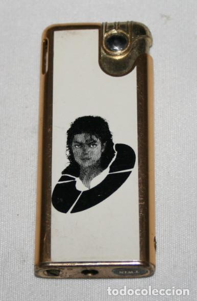Mecheros: MECHERO VINTAGE DE MICHAEL JACKSON, ENCENDEDOR