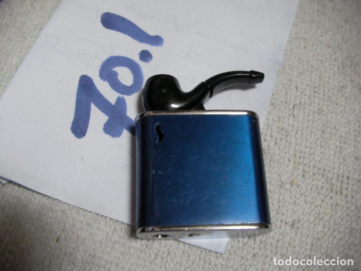 Mecheros: ANTIGUO MECHERO CON FORMATO PIPA - Foto 1