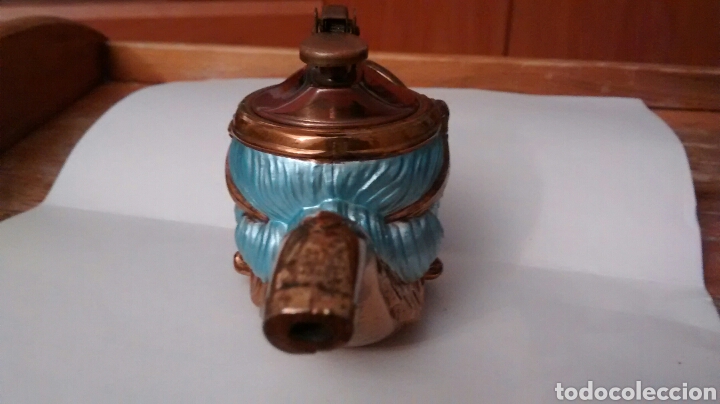 Mecheros: PIPA DE METAL CON FORMA DE CARA DE MUJER PARA MECHERO - Foto 7