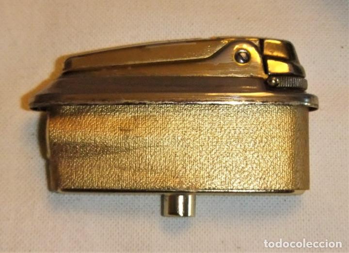 Mecheros: ENCENDEDOR RONSON DE SOBREMESA DE BRONCE - Foto 7