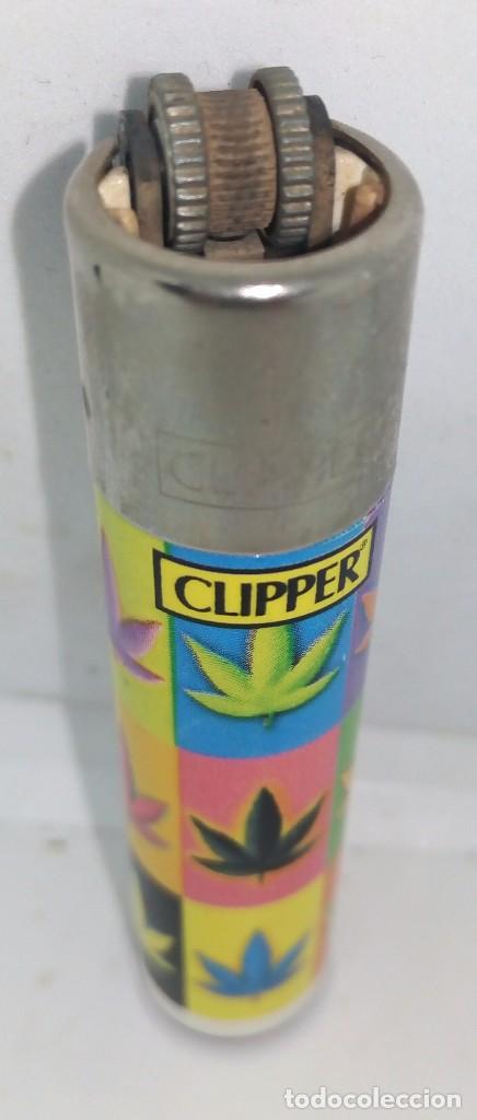 Mecheros: MECHERO CLIPPER MARIHUANA