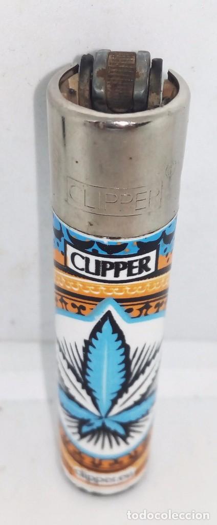 Mecheros: MECHERO CLIPPER MARIHUANA