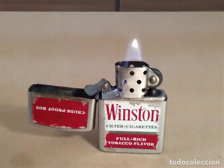 Mecheros: Mechero ( Winston ) funcionando. - Foto 1