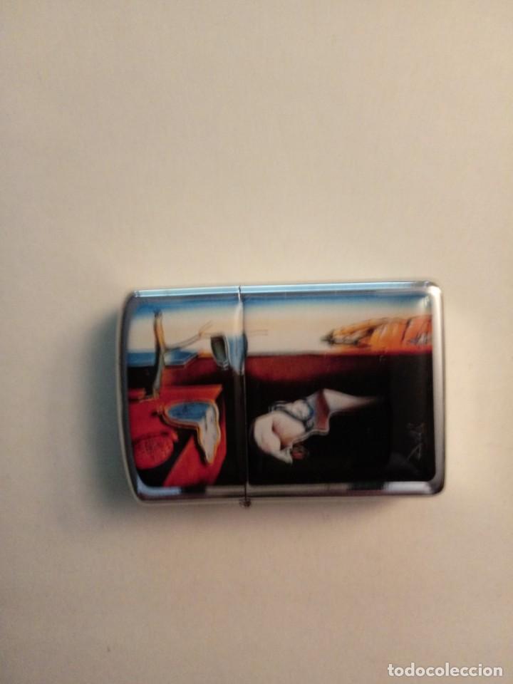 Mecheros: ENCENDEDOR TIPO ZIPPO SALVADOR DALI LA PERSISTENCIA DE LA MEMORIA