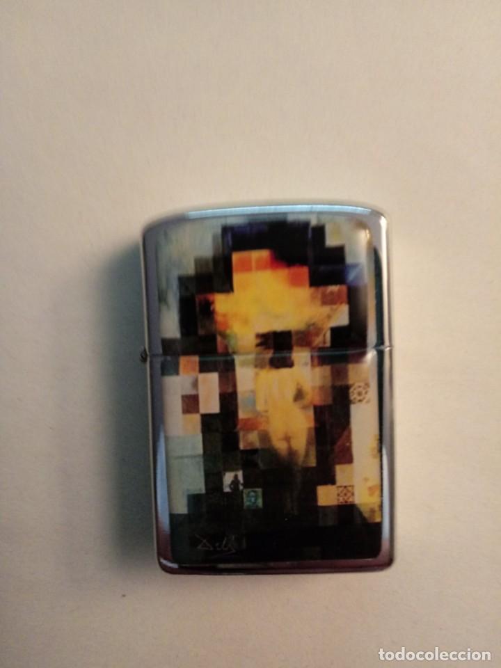 Mecheros: ENCENDEDOR TIPO ZIPPO SALVADOR DALI LINCON