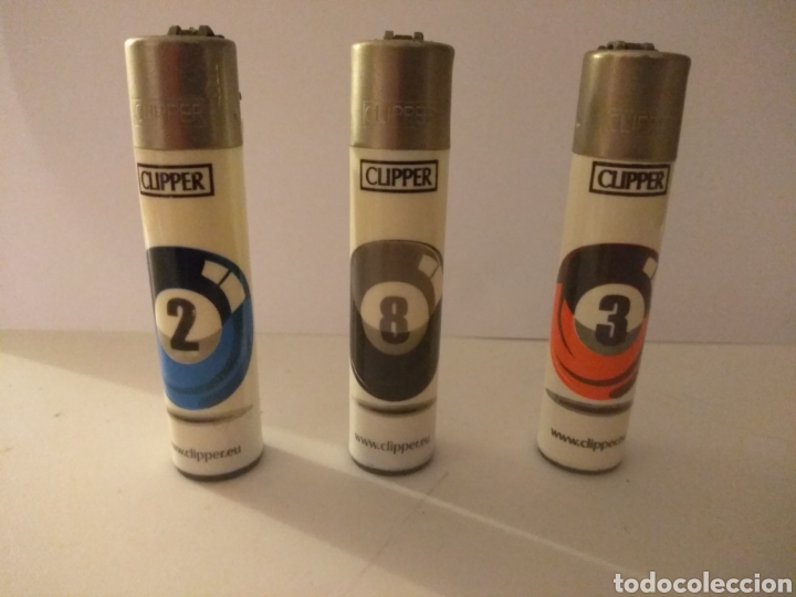Mecheros: Mecheros Clipper Bolas de billar, vac&iacute;os - Foto 1