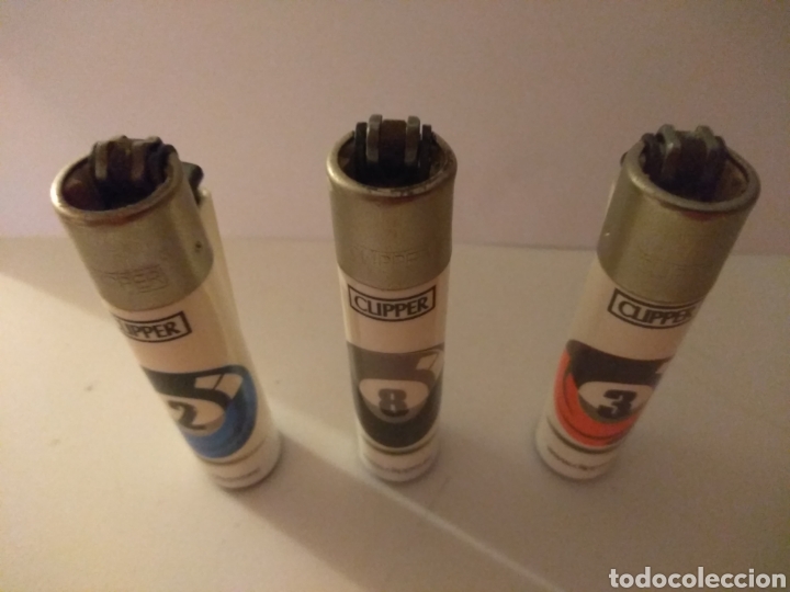 Mecheros: Mecheros Clipper Bolas de billar, vac&iacute;os - Foto 2