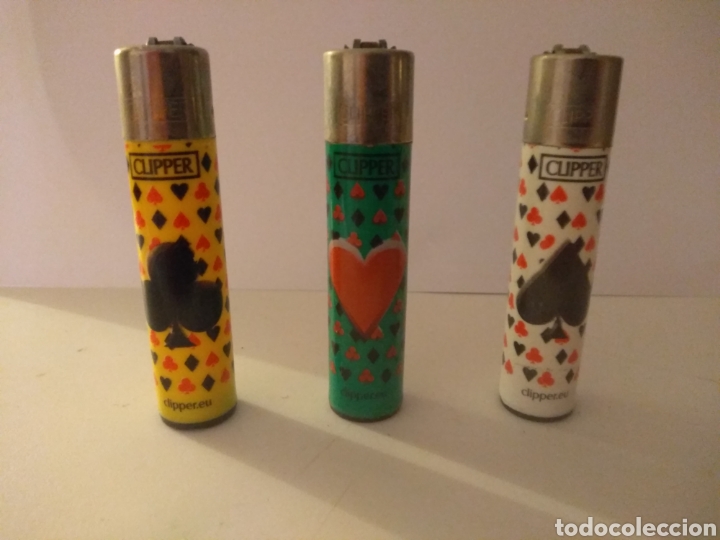 Mecheros: Mecheros Clipper cartas, vac&iacute;os - Foto 1