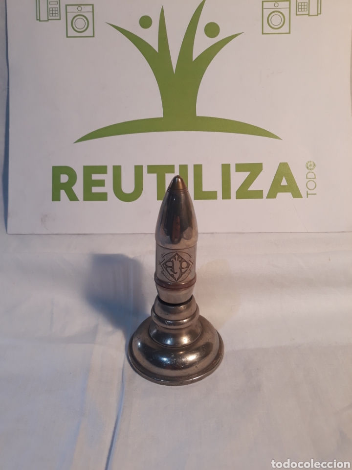 Mecheros: Antiguo mechero con forma de bala. - Foto 1