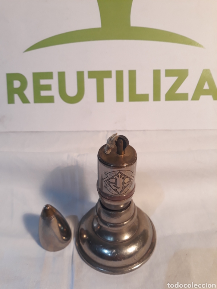 Mecheros: Antiguo mechero con forma de bala. - Foto 3
