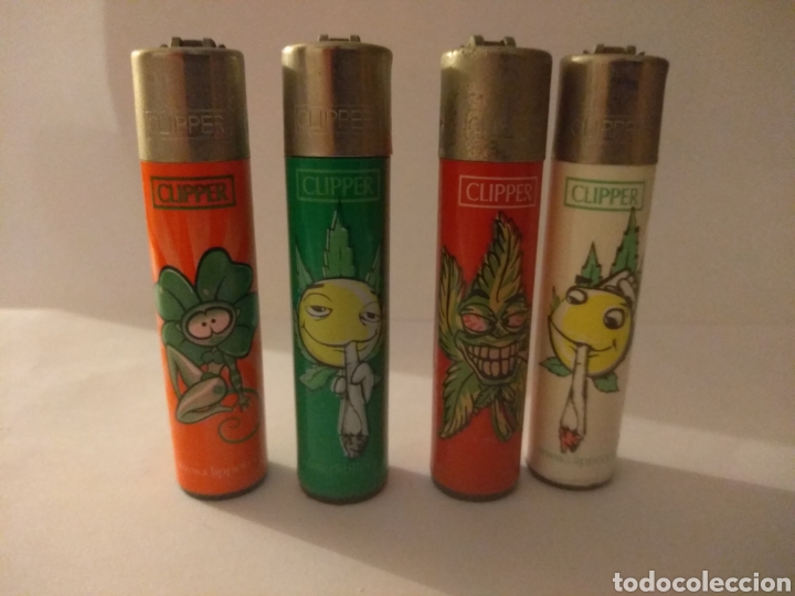 Mecheros: Mecheros Clipper marihuana,vacios - Foto 1