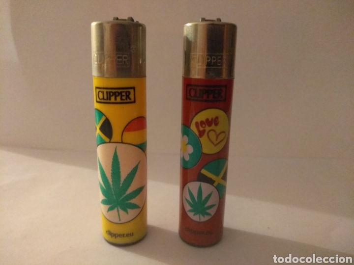 Mecheros: Mecheros Clipper marihuana, vac&iacute;os - Foto 1