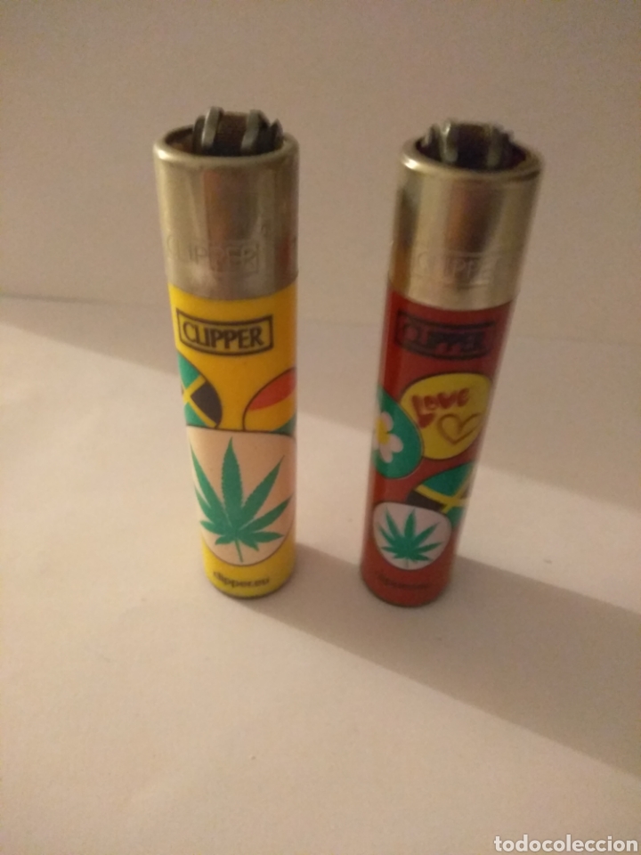 Mecheros: Mecheros Clipper marihuana, vac&iacute;os - Foto 2