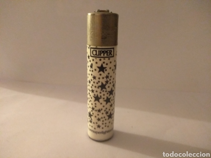 Mecheros: Mechero Clipper estrellas, vac&iacute;o - Foto 1