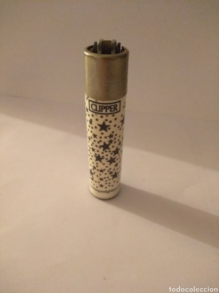 Mecheros: Mechero Clipper estrellas, vac&iacute;o - Foto 2