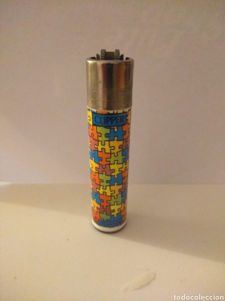 Mecheros: Mechero Clipper puzzle, vac&iacute;o - Foto 1