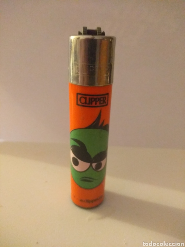 Mecheros: Mechero Clipper caras, vac&iacute;o - Foto 1