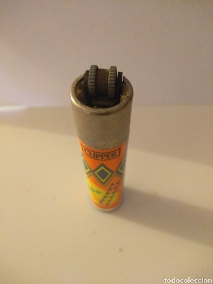 Mecheros: Mechero Clipper rombos, vac&iacute;o - Foto 2