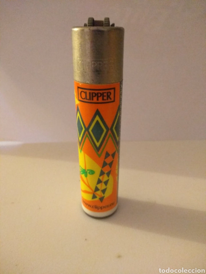 Mecheros: Mechero Clipper rombos, vac&iacute;o - Foto 1