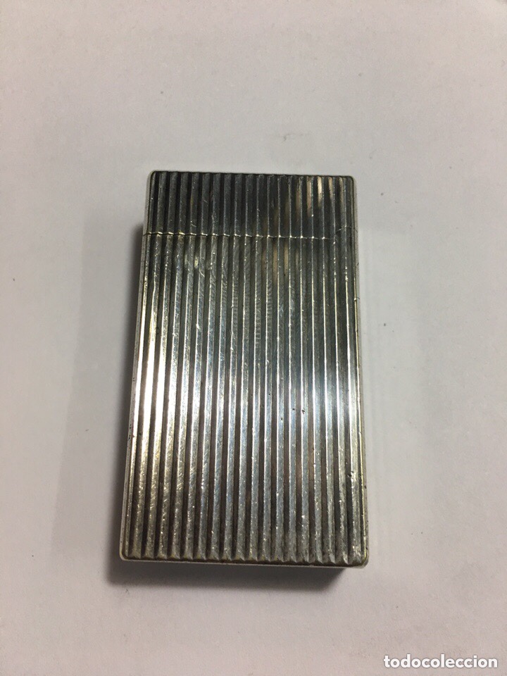 Mecheros: Mechero laminado en plata marca Mu&ntilde;o funciona - Foto 2