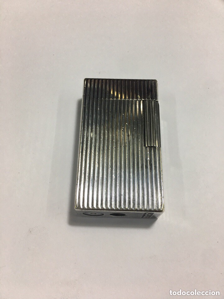 Mecheros: Mechero laminado en plata marca Mu&ntilde;o funciona - Foto 3