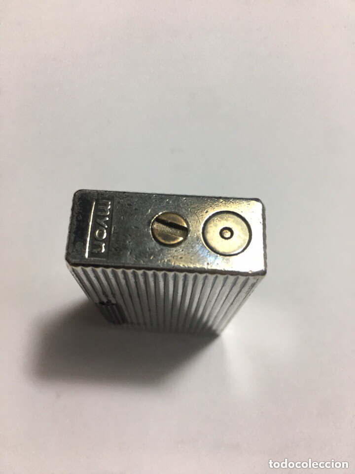 Mecheros: Mechero laminado en plata marca Mu&ntilde;o funciona - Foto 5