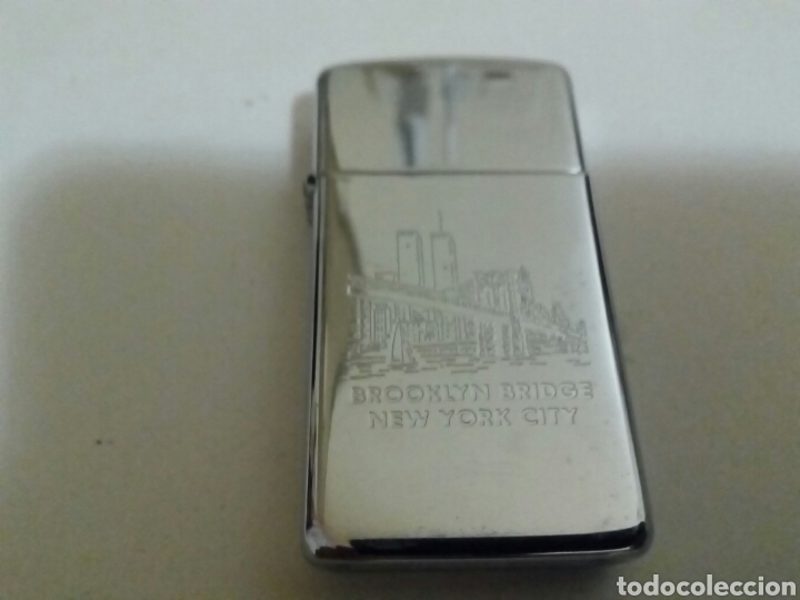 Mecheros: Zippo mini original slim poco uso new york