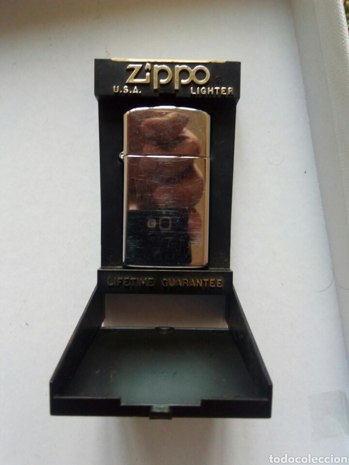 Mecheros: Zippo original nuevo mini slim liso