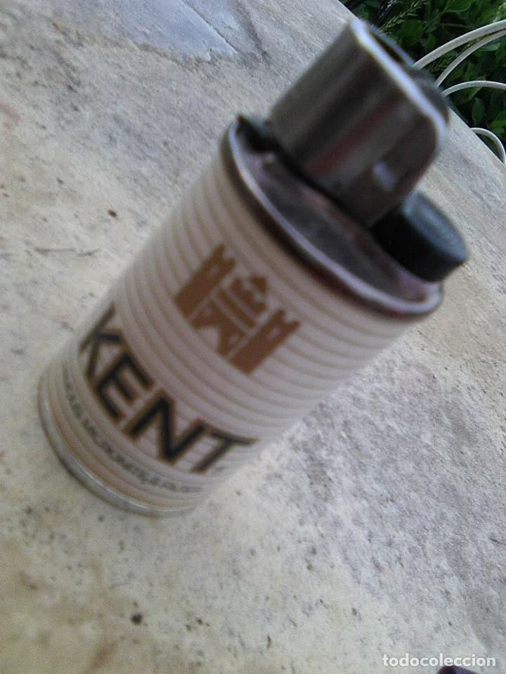 Mecheros: mechero promo de la marca de tabaco Kent - escaso