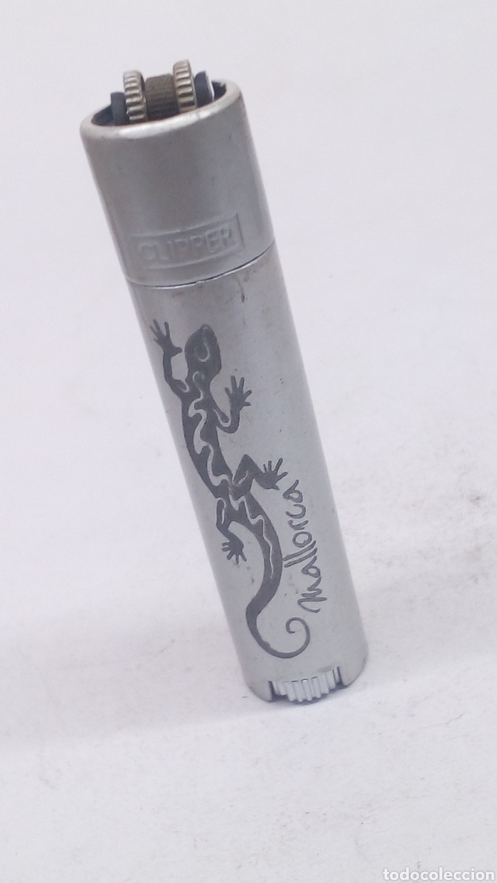 Mecheros: Mechero Clipper antiguo Mallorca