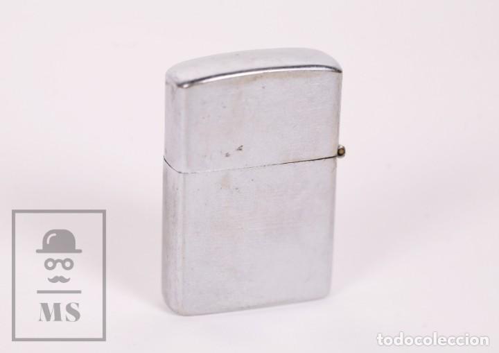 Mecheros: Mechero Tipo Zippo - Penguin - No. 111957, Japan / Jap&oacute;n - Medidas 4 x 1 x 5,5 cm