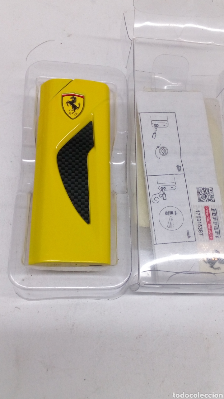 Mecheros: Mechero Ferrari en su blister sin uso