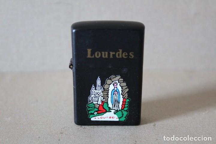 Mecheros: MECHERO TIPO ZIPPO: SANTUARIO DE LOURDES