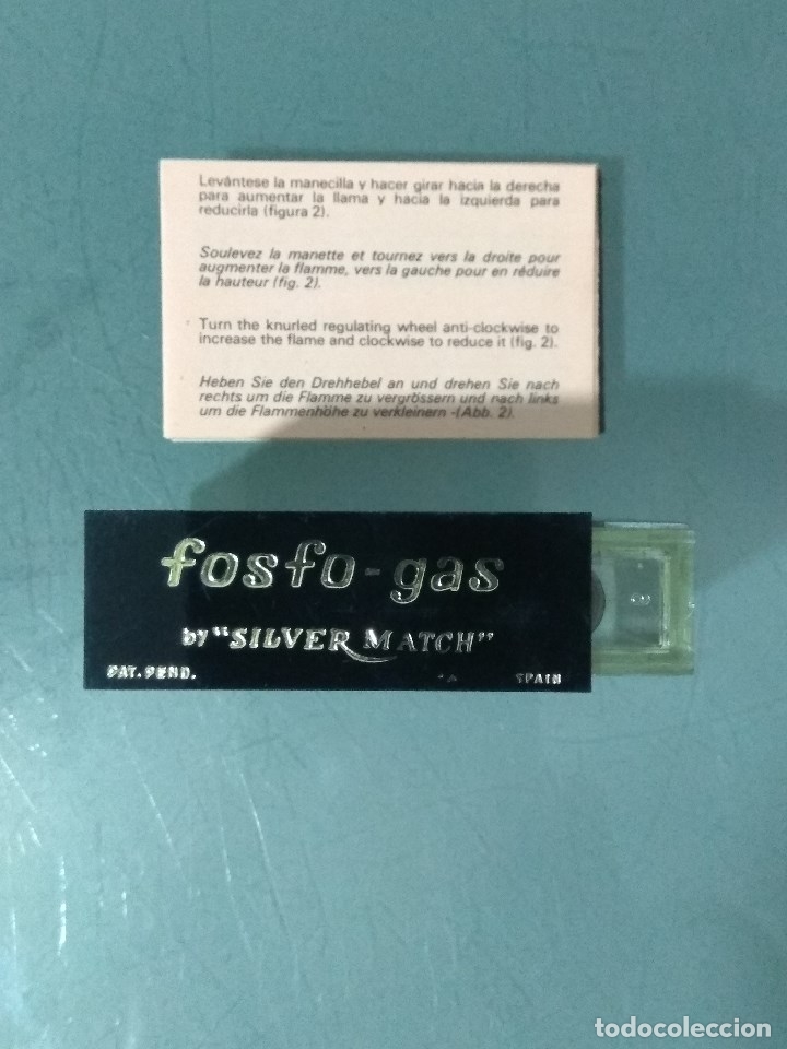 Mecheros: FOSFO-GAS (SILVER MATCH) - Foto 2