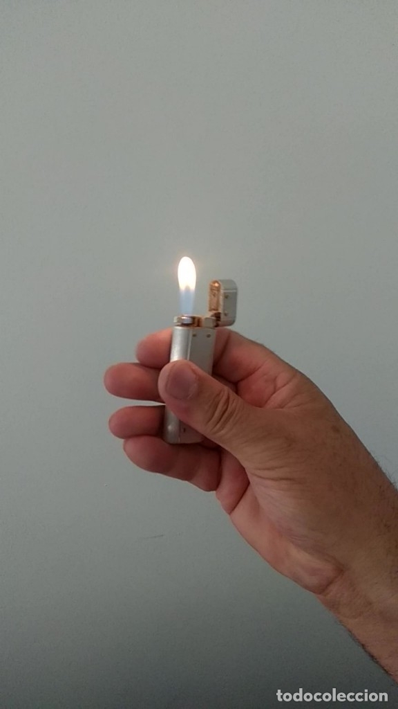 Mecheros: ENCENDEDOR CARTIER DE PLATA - Foto 12