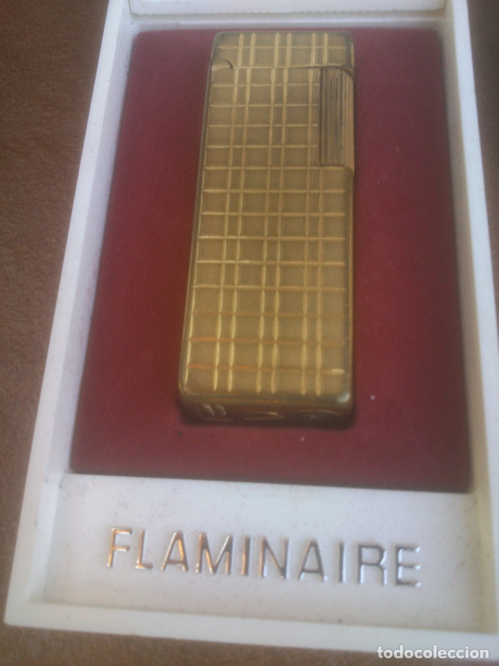 Mecheros: FLAMINAIRE CHAPADO ORO. - Foto 2