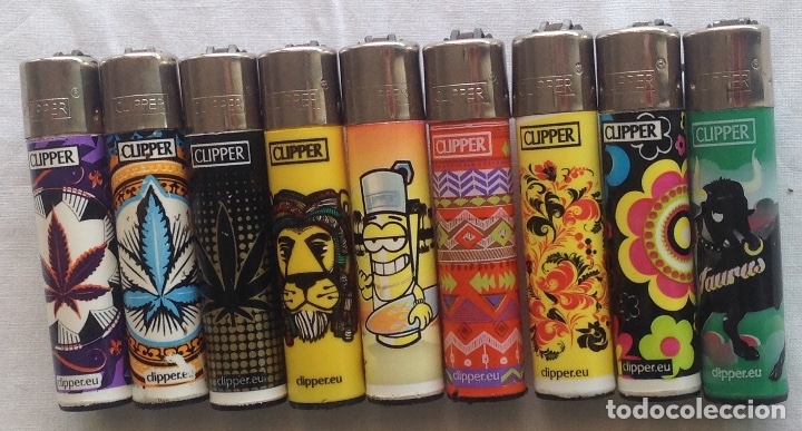 Mecheros: LOTE DE 9 MECHEROS CLIPPER - Foto 2