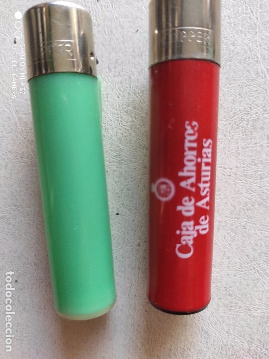 Mecheros: Dos Clipper recargables antiguos - Foto 2