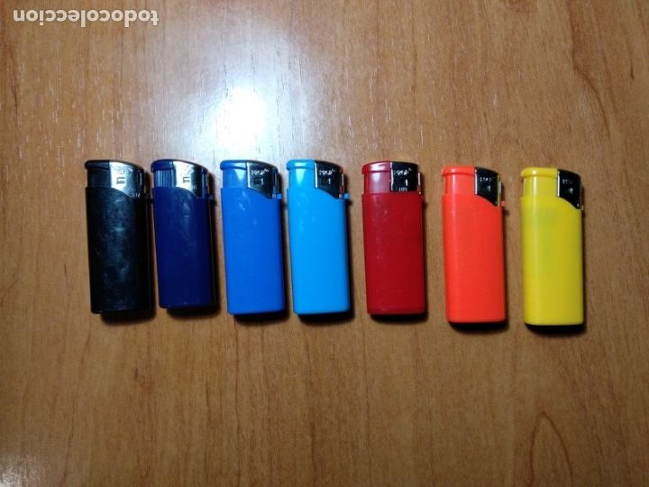 Mecheros: Lote de 7 mecheros - Foto 1