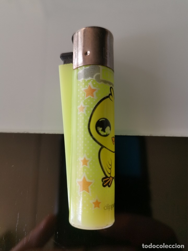 Mecheros: MECHERO ENCENDEDOR CLIPPER POLLITO - Foto 2
