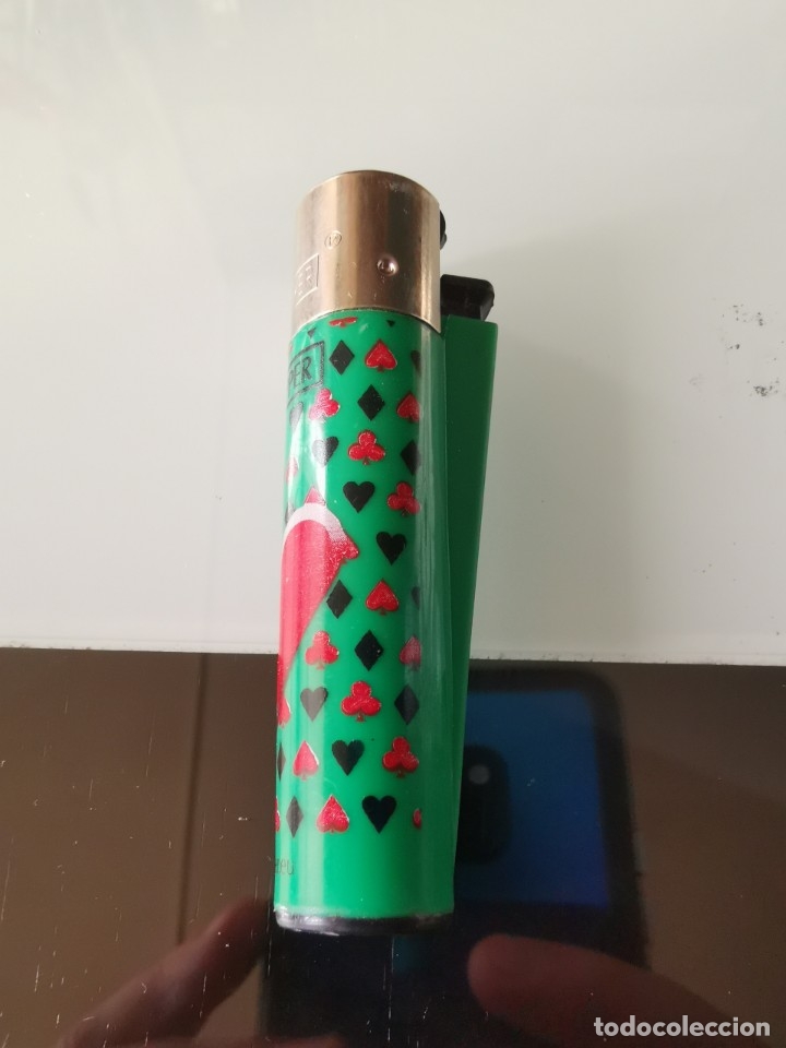 Mecheros: MECHERO ENCENDEDOR CLIPPER CORAZ&Oacute;N - Foto 2