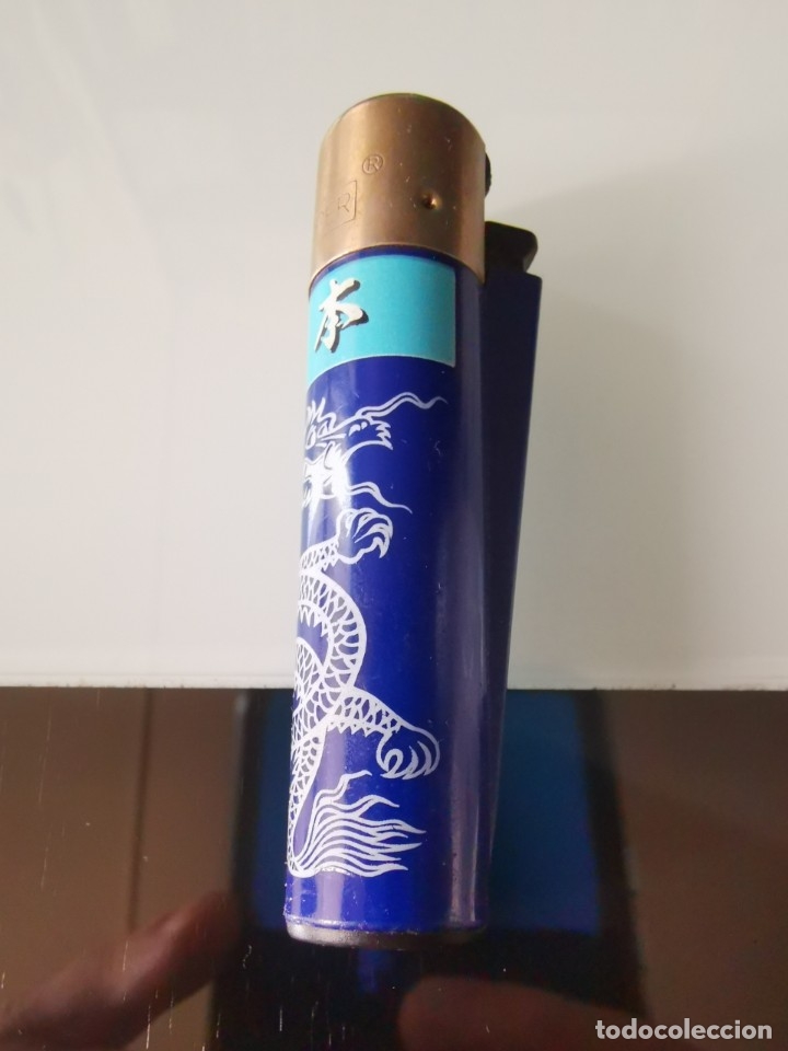 Mecheros: MECHERO ENCENDEDOR CLIPPER DRAG&Oacute;N - Foto 2