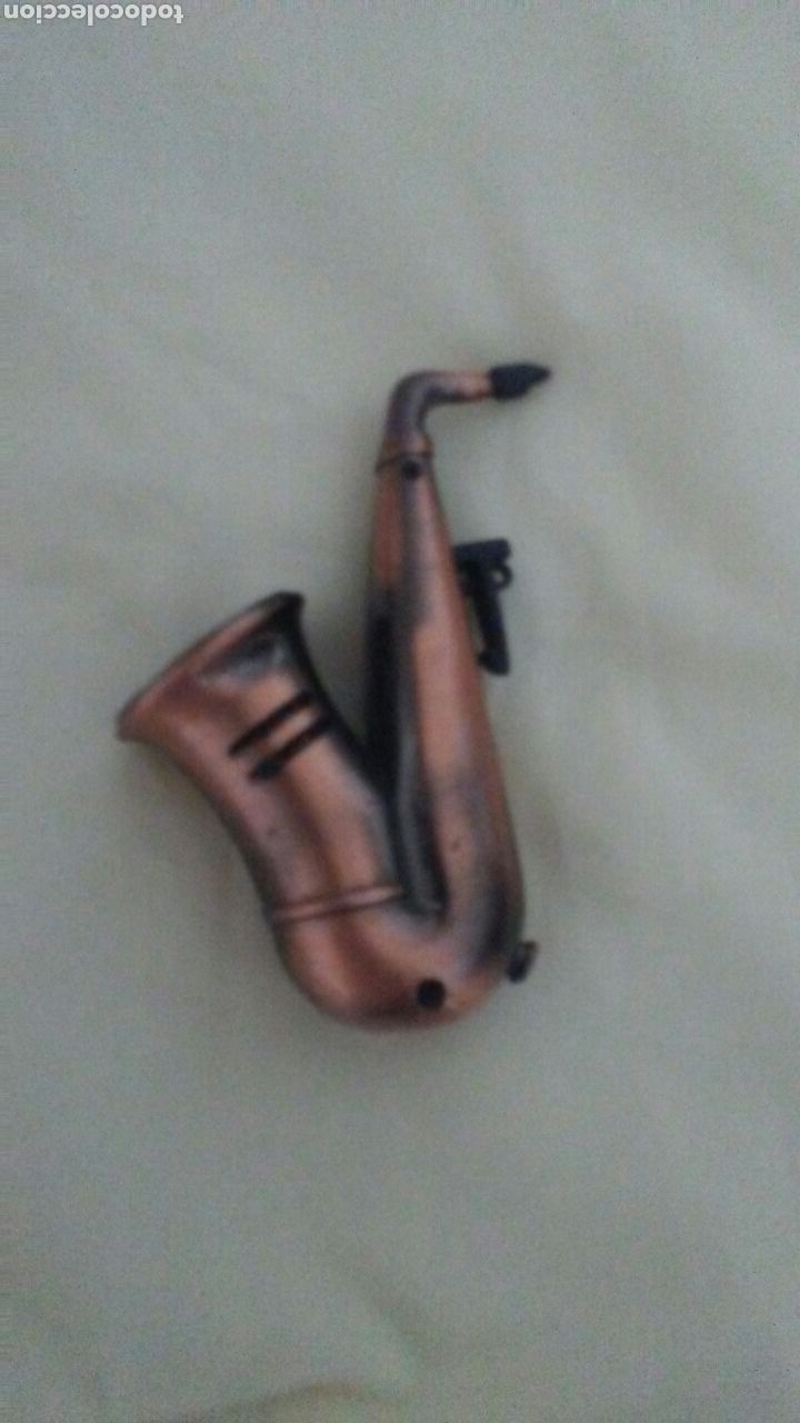 Mecheros: Mechero con forma de saxofon - Foto 2