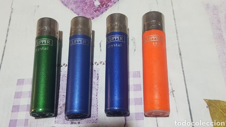 Mecheros: LOTE 4 CLIPPER SOFT Y CRYSTAL - Foto 1