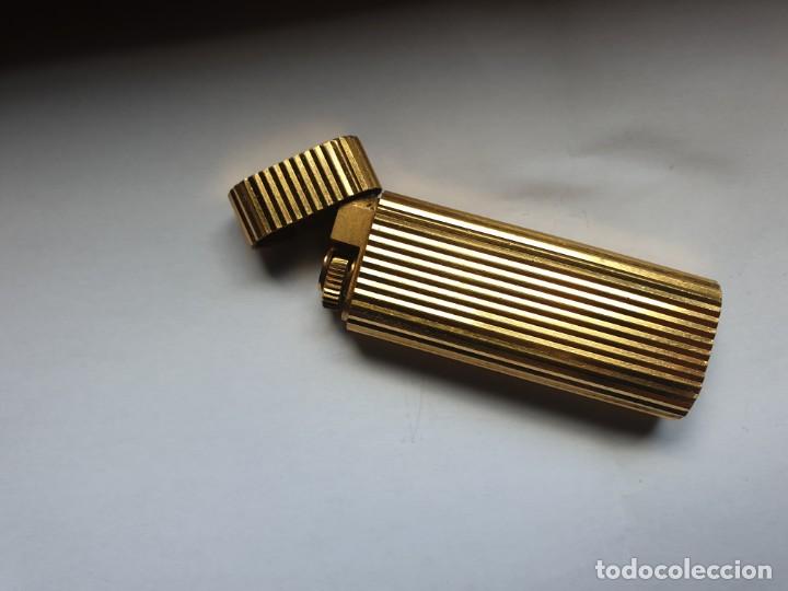 Mecheros: Cartier placado oro - Foto 4