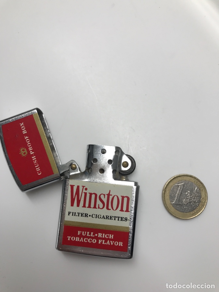 Mecheros: Encendedor publicitario Winston - Foto 3