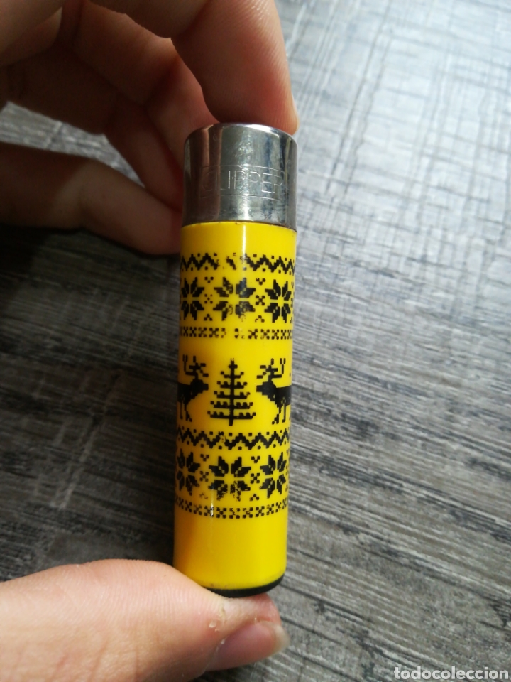 Mecheros: Mechero clipper vintage Navidad - Foto 1